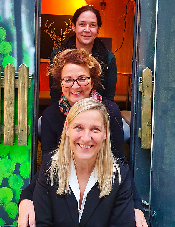 Christina Schwarzer, Birgit Kessler + Martina Kemper Christina Schwarzer, Birgit Kessler + Martina Kemper