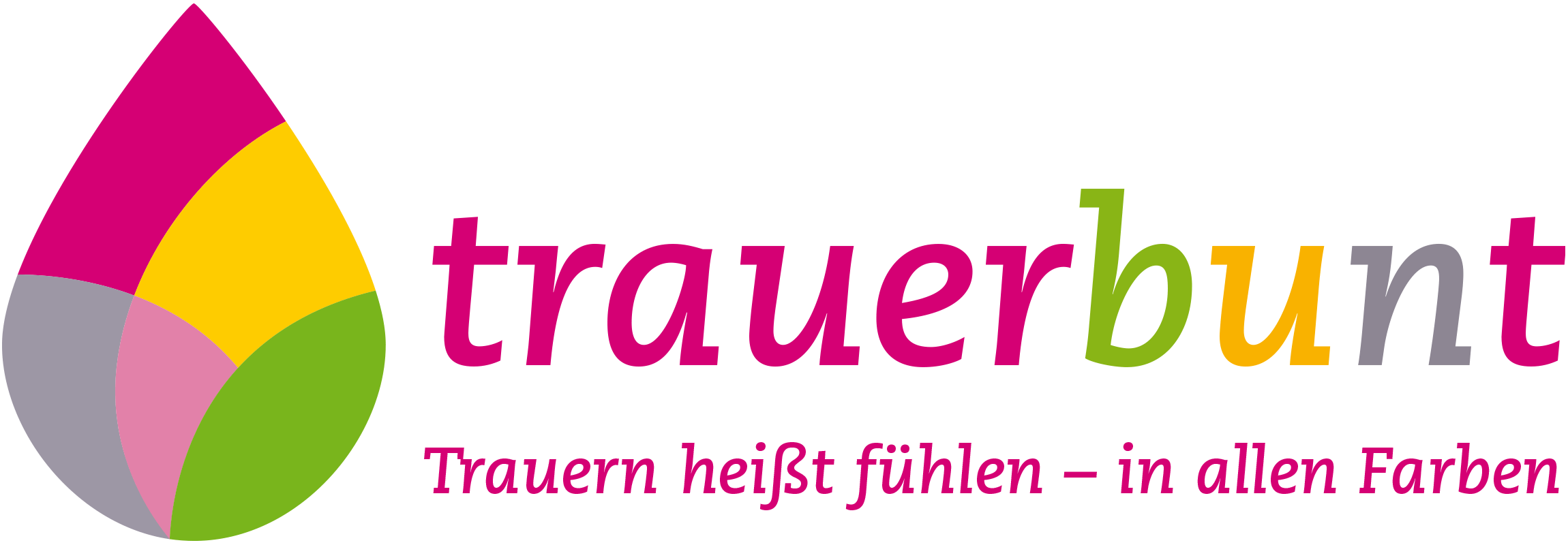 trauerbunt Trauern hei&szlig;t f&uuml;hlen - in allen Farben